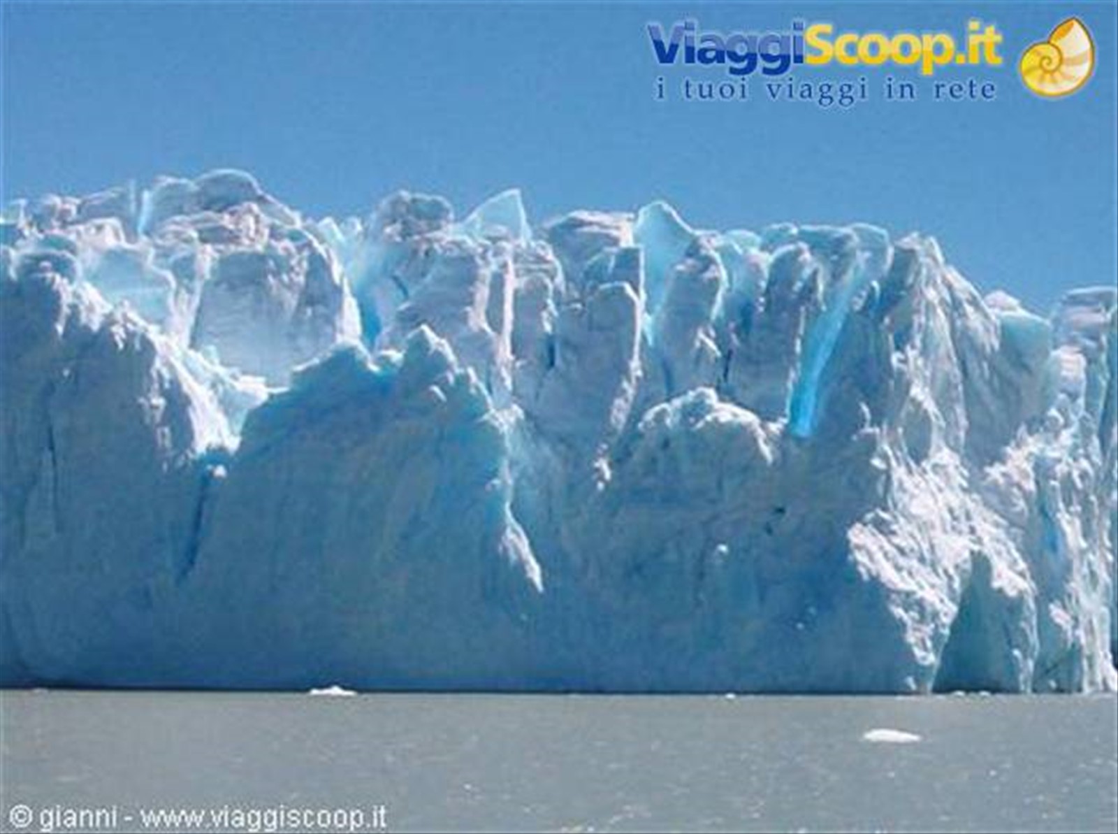 Perito Moreno - riflessi celesti.