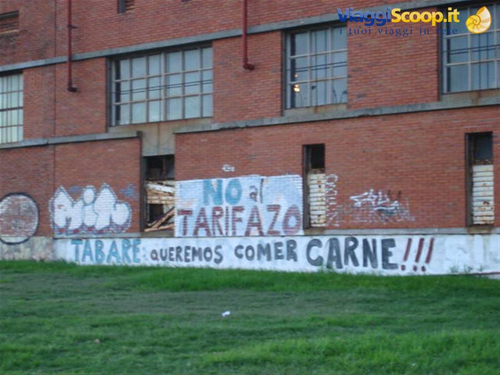 Montevideo: particolare della Rambla.