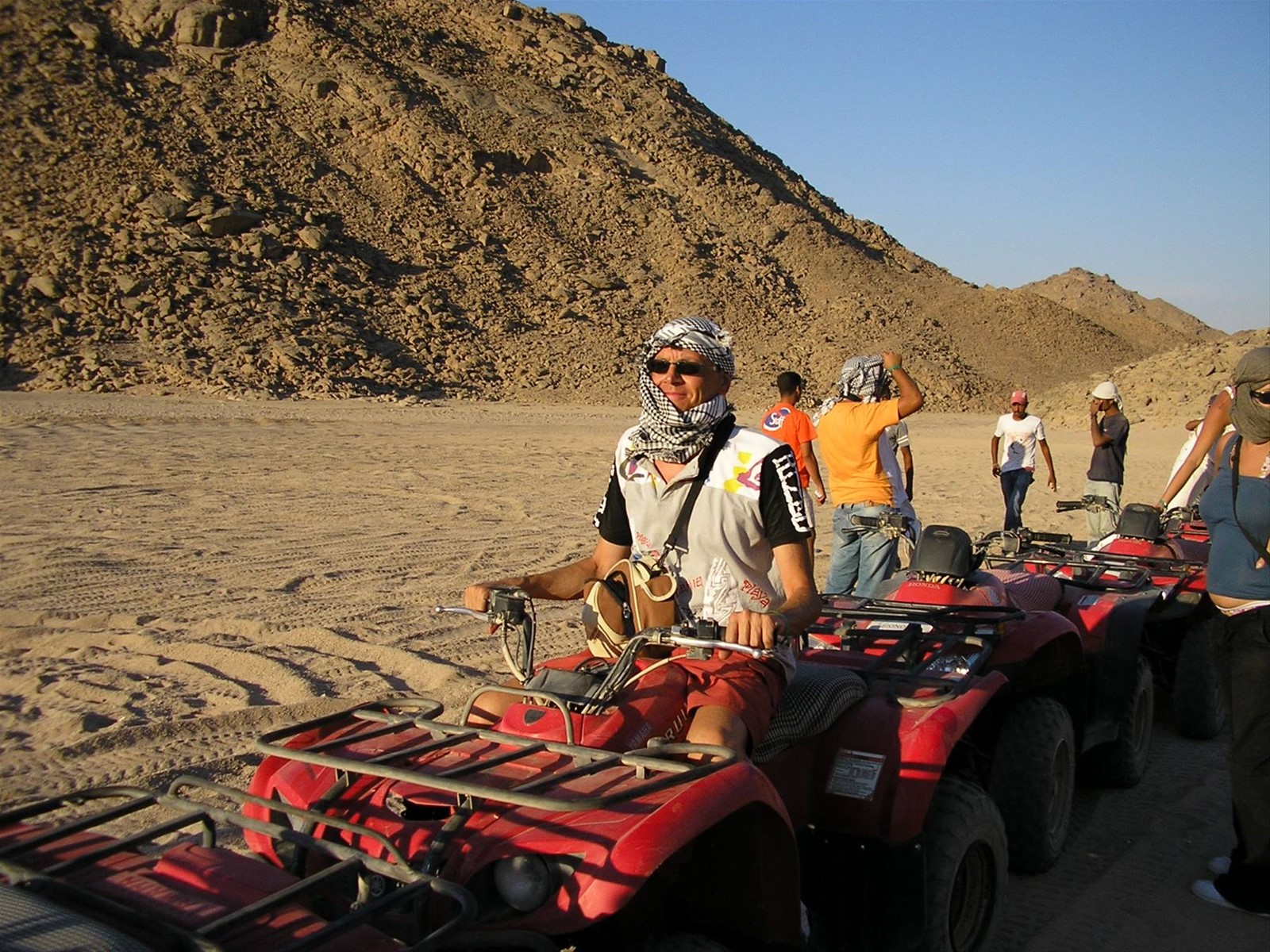 quad nel deserto