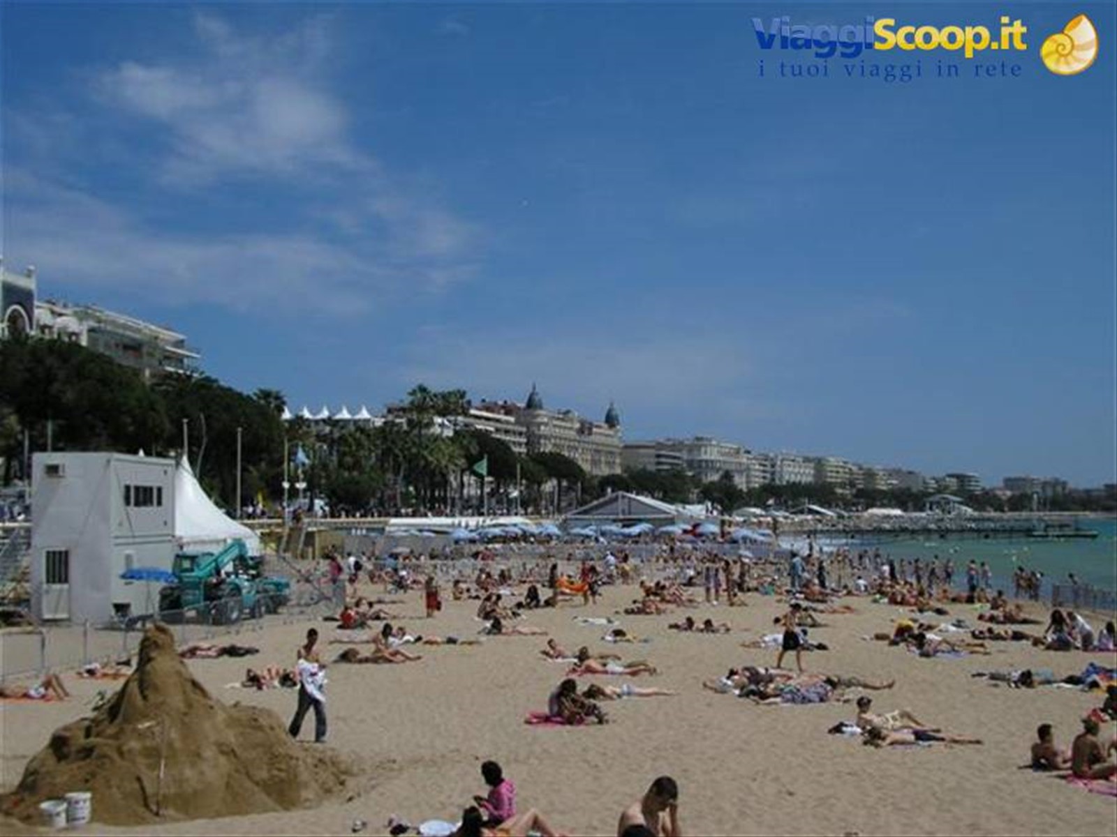 la spiaggia di Cannes