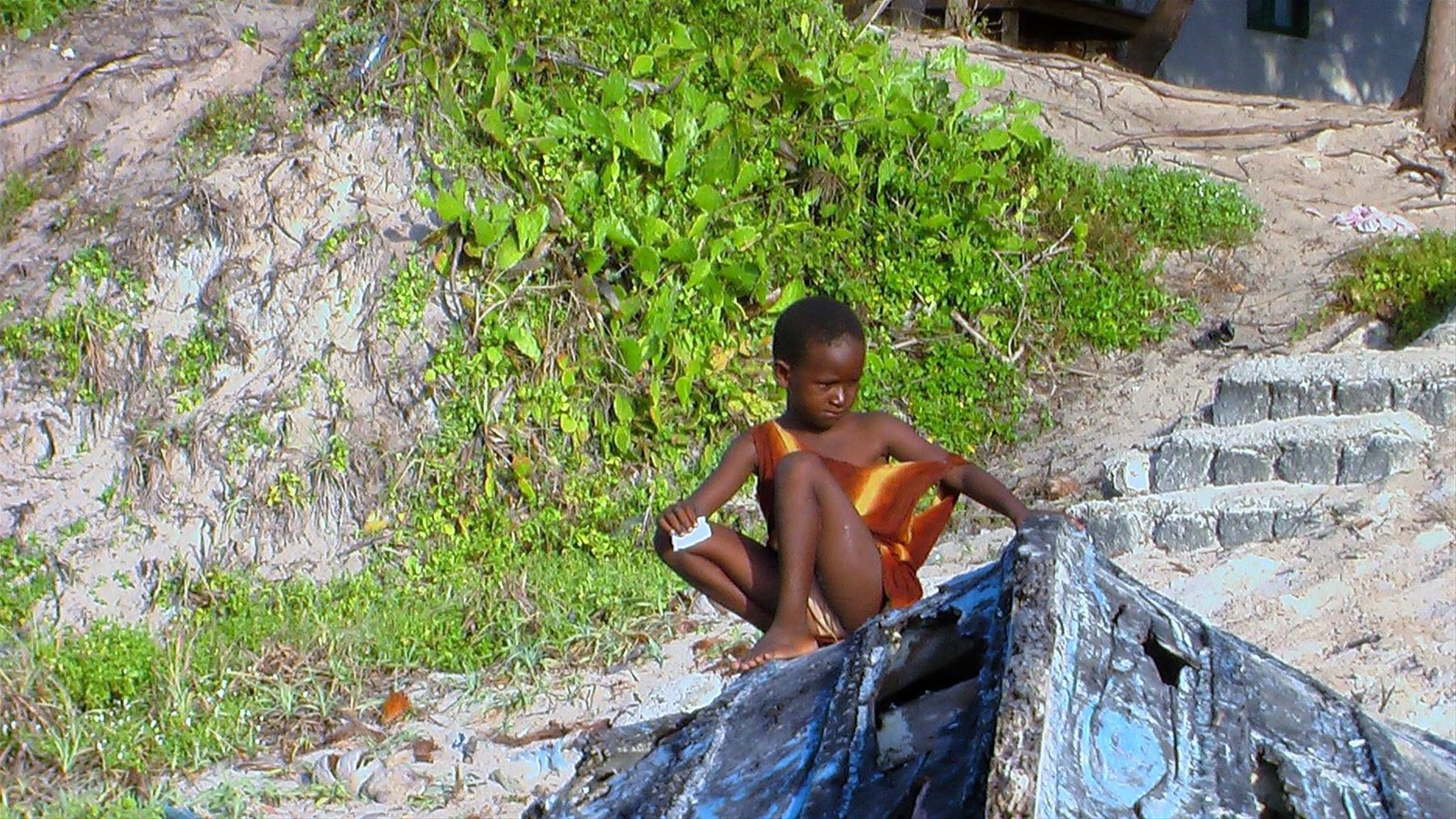 Watamu: il piccolo willy e la sua vecchia barca