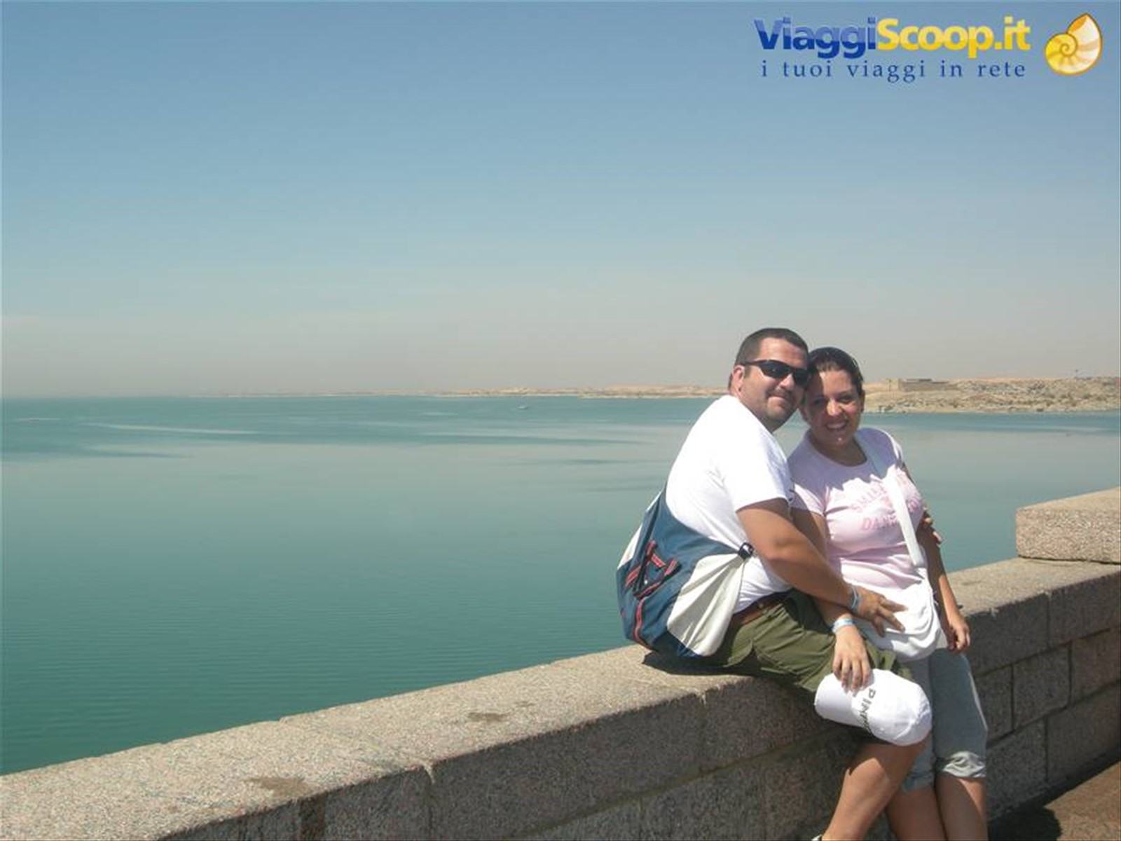 Sulla diga di Aswan