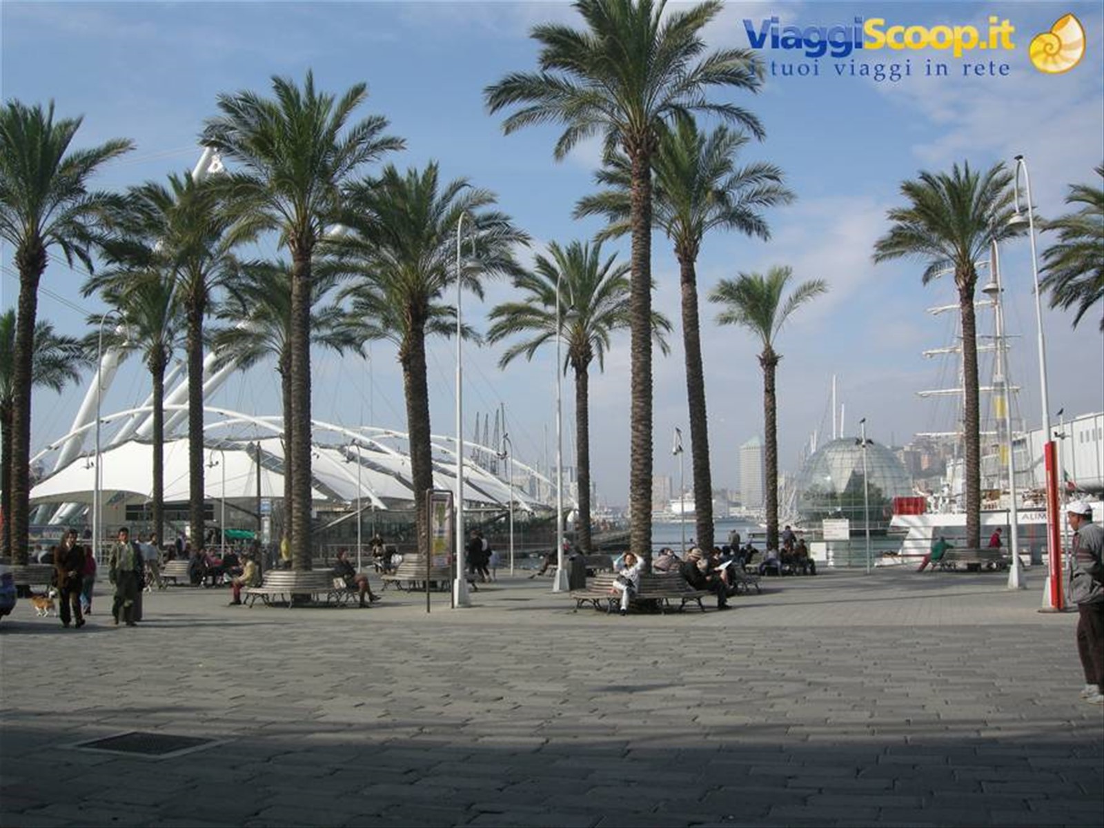 Porto antico di Genova... direttamente fuori dall'Acquario