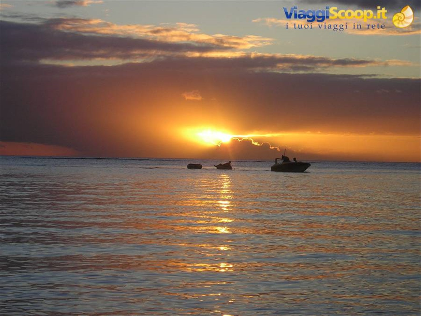 Tramonto a Trou aux Biches