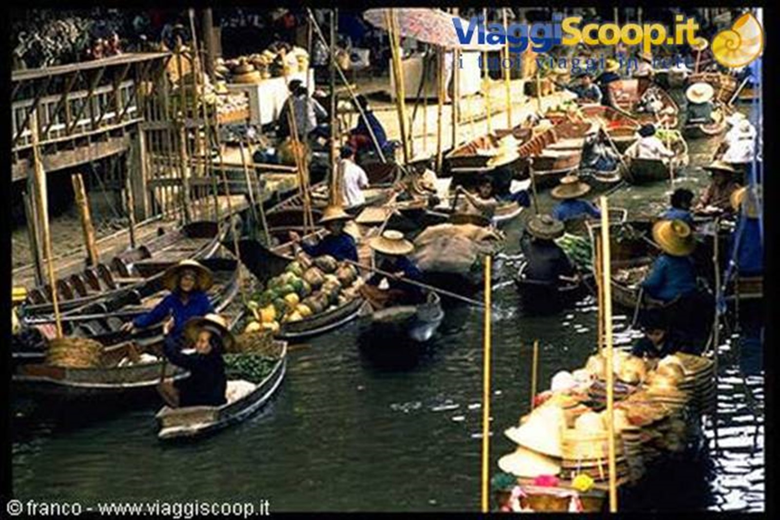 mercato galeggiante bangkok