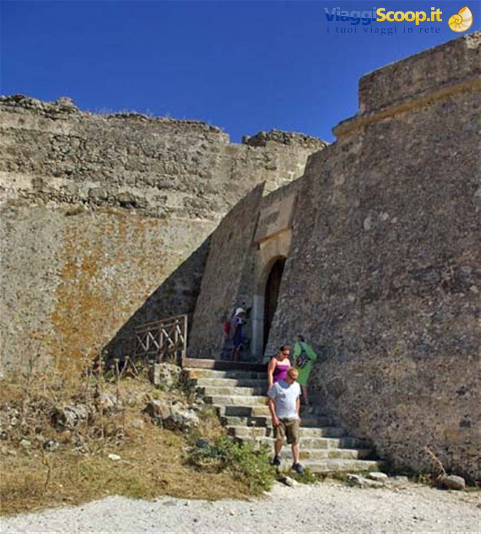 Isola di Kos accesso al Castro di Antimakia