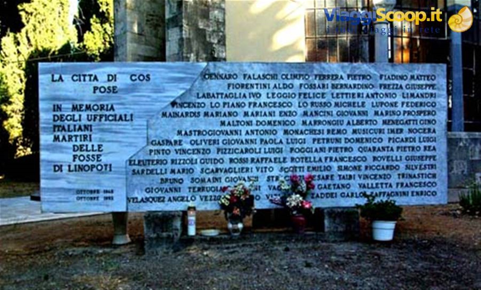 Kos Lapide dei Caduti di Kos