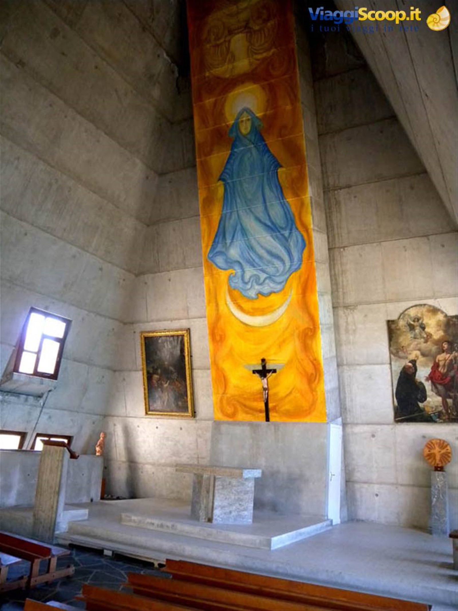 Colle del Moncenisio interni della Chiesa