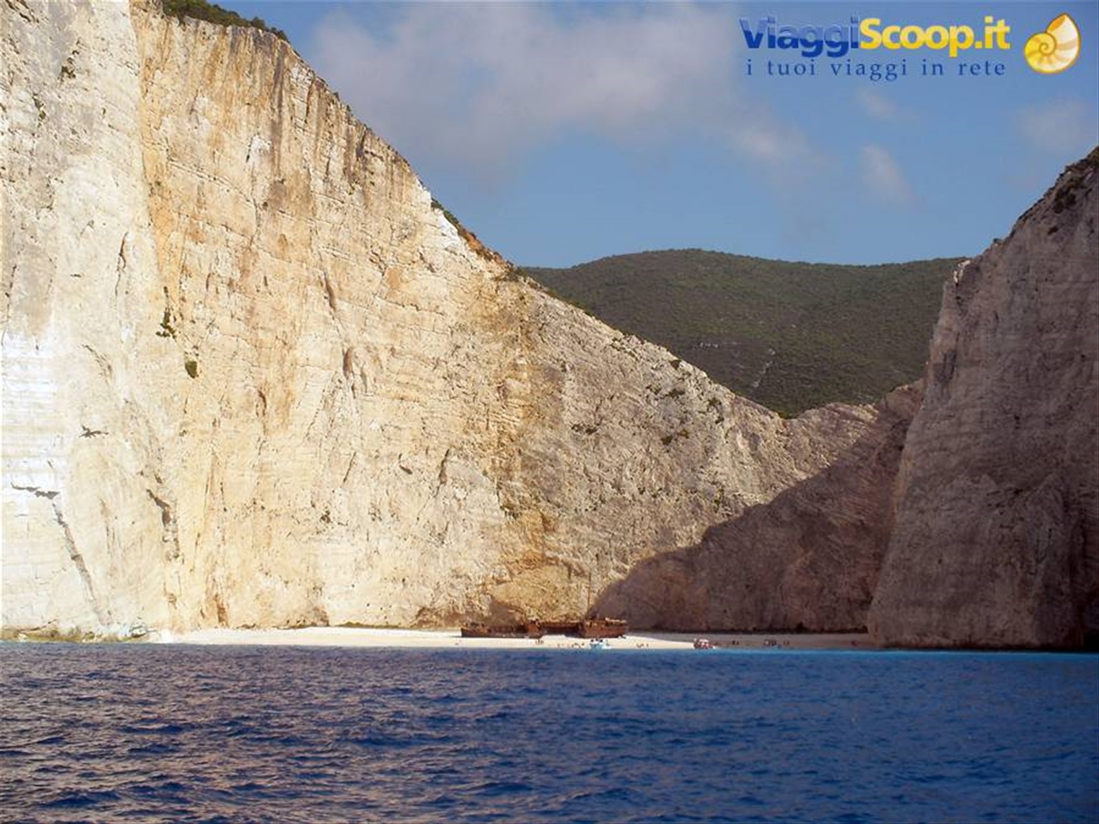 Zante: la baia del relitto