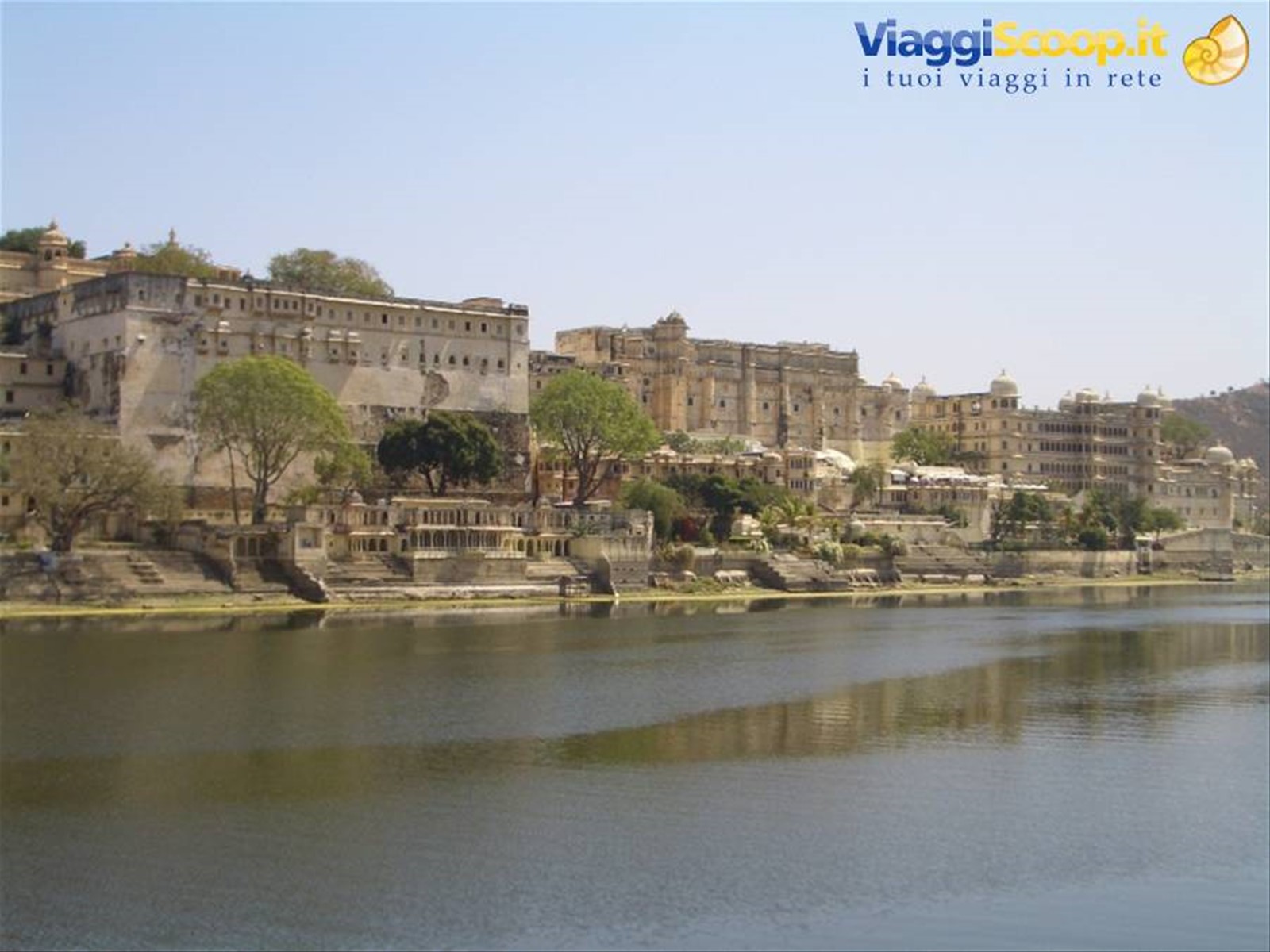 Vista sulla città di Udaipur