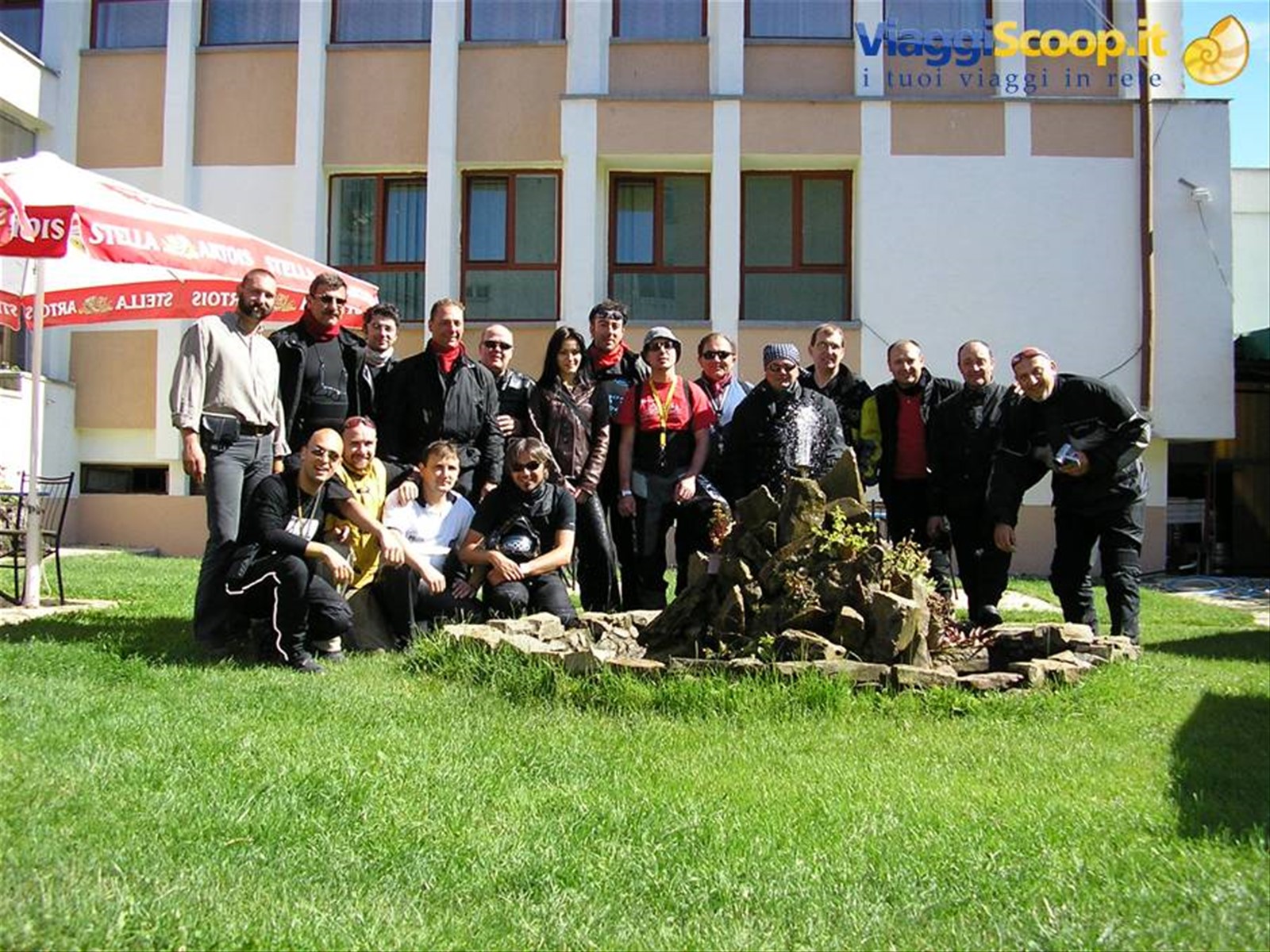 il gruppo Motoamici al completo