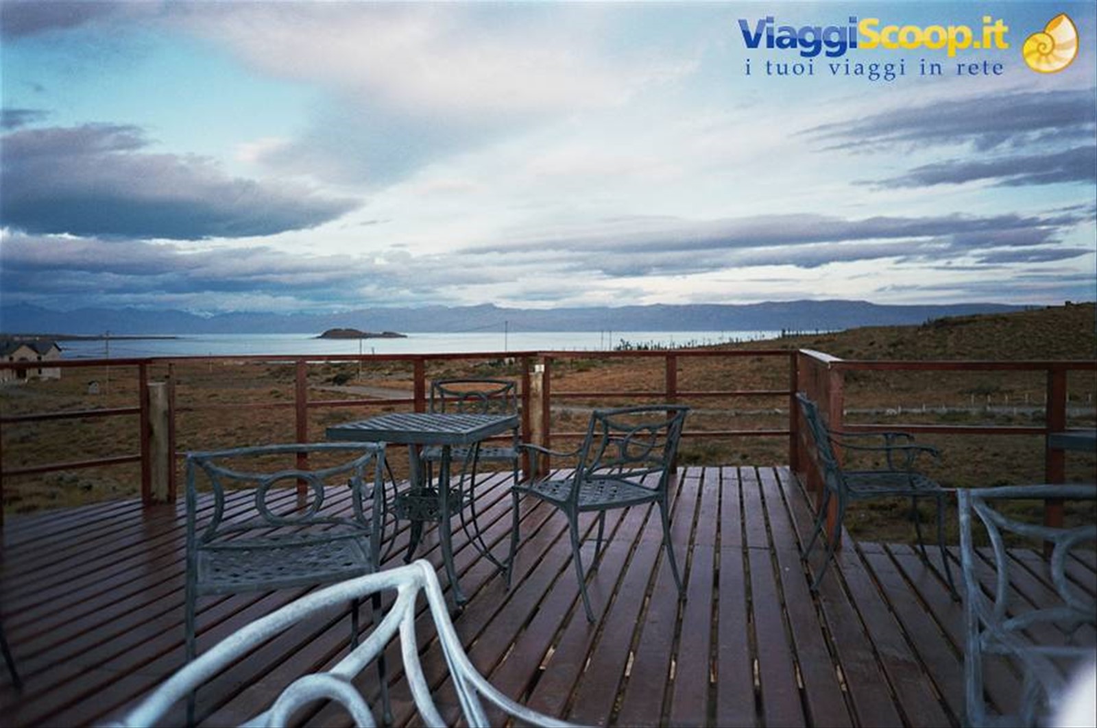 terrazza sulla Patagonia e sul Lago Argentino