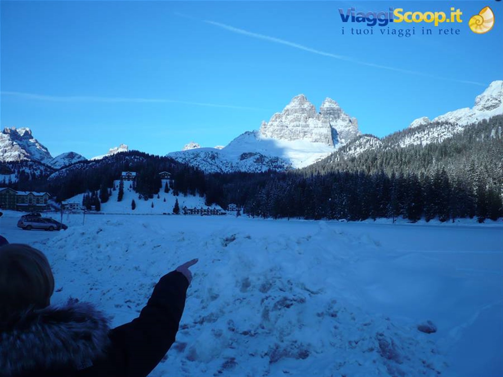 le tre cime di Lavaredo da Misurina