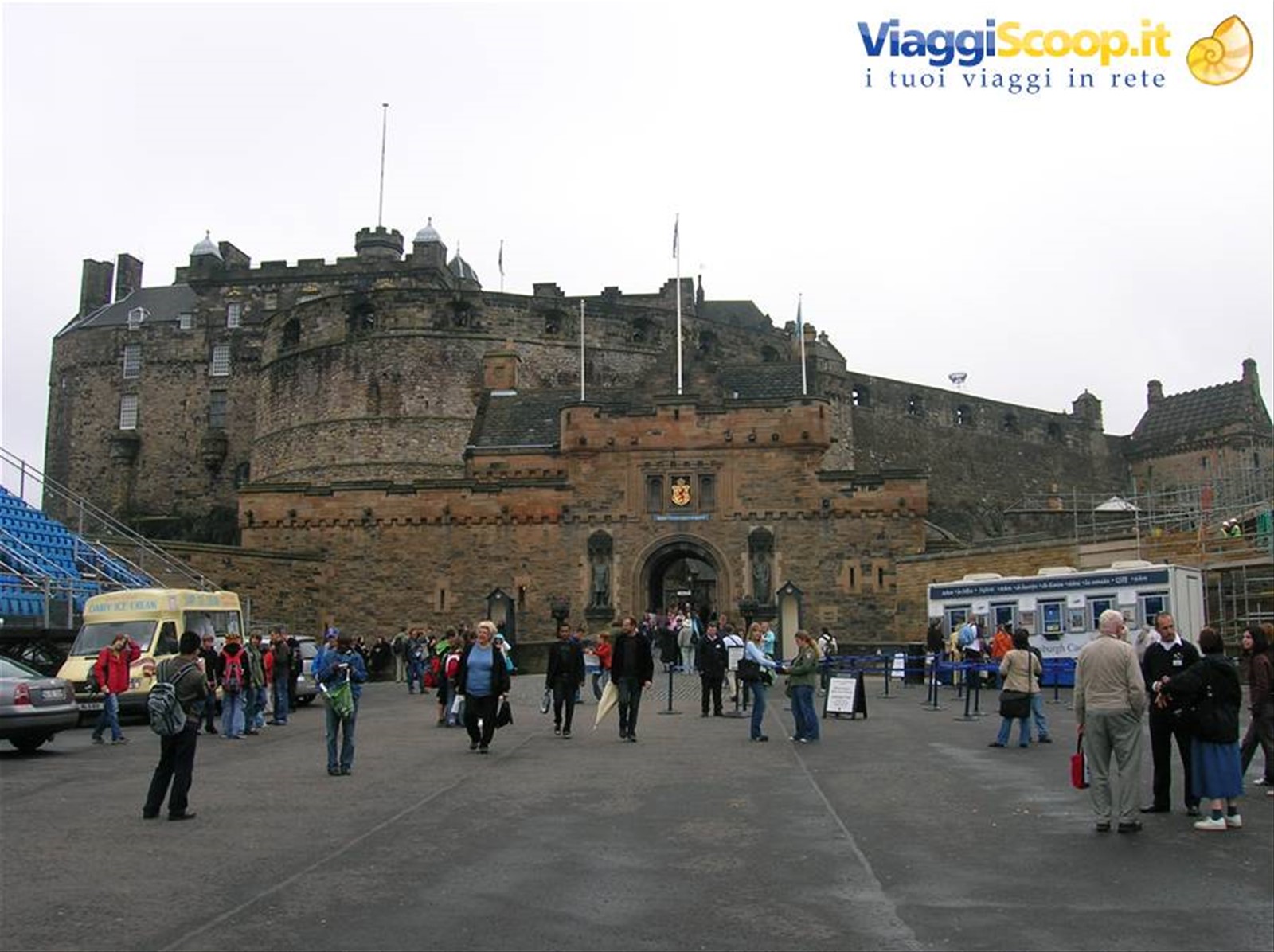 il castello di Edinburgo