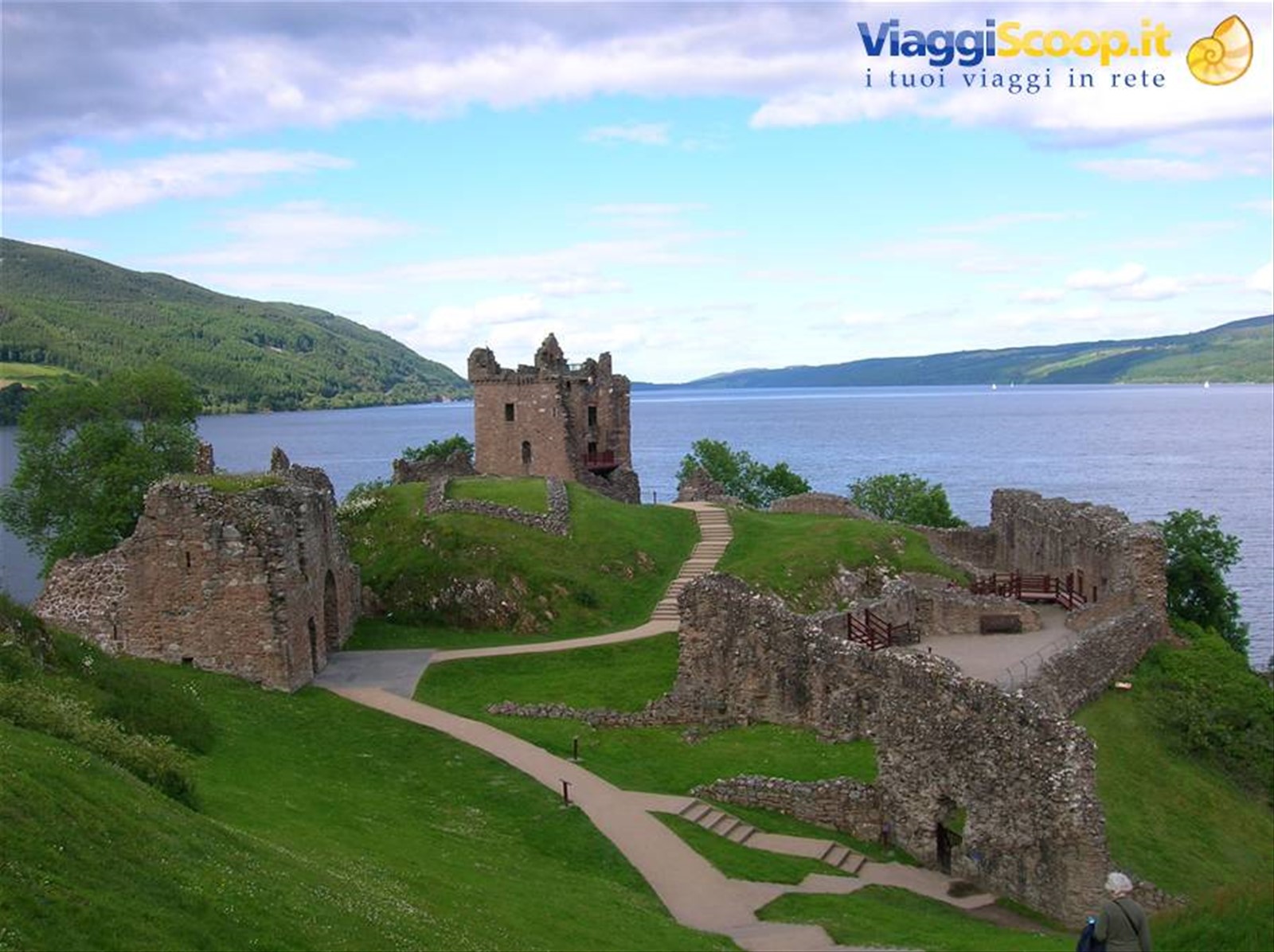Urquhart Castle - Il castello sul LochNess