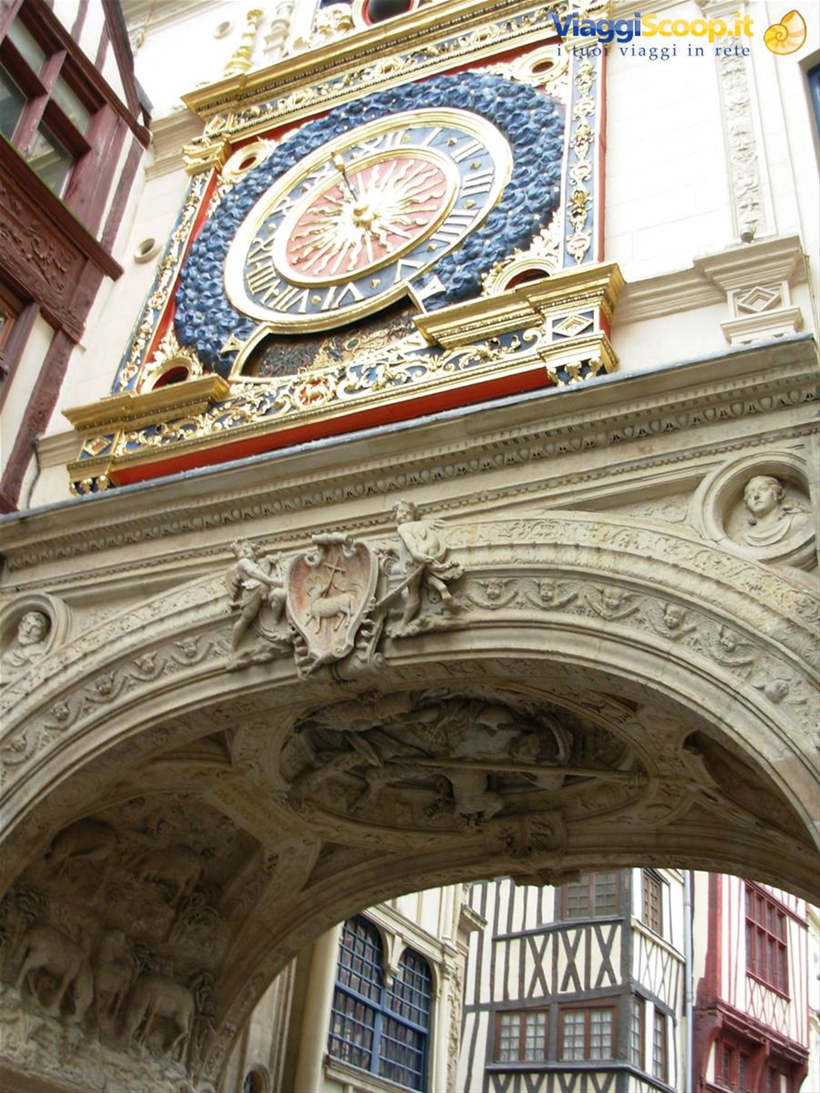 Rouen - torre dell'orologio