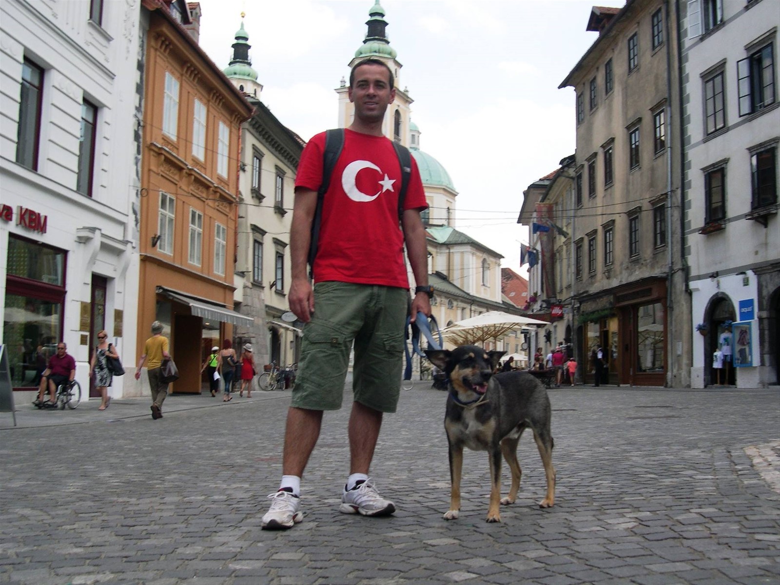 PASSEGGIANDO PER IL CENTRO DI LUBIANA