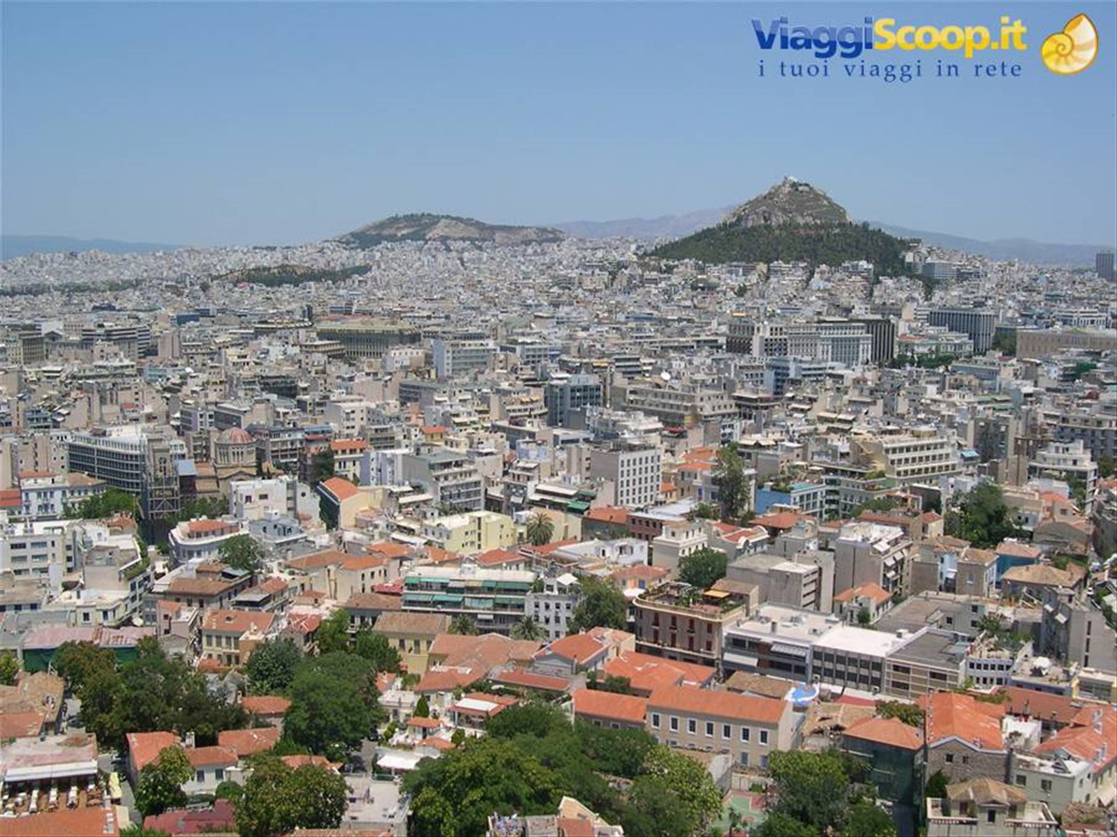 ATENE DALL'ALTO DELL'ACROPOLI