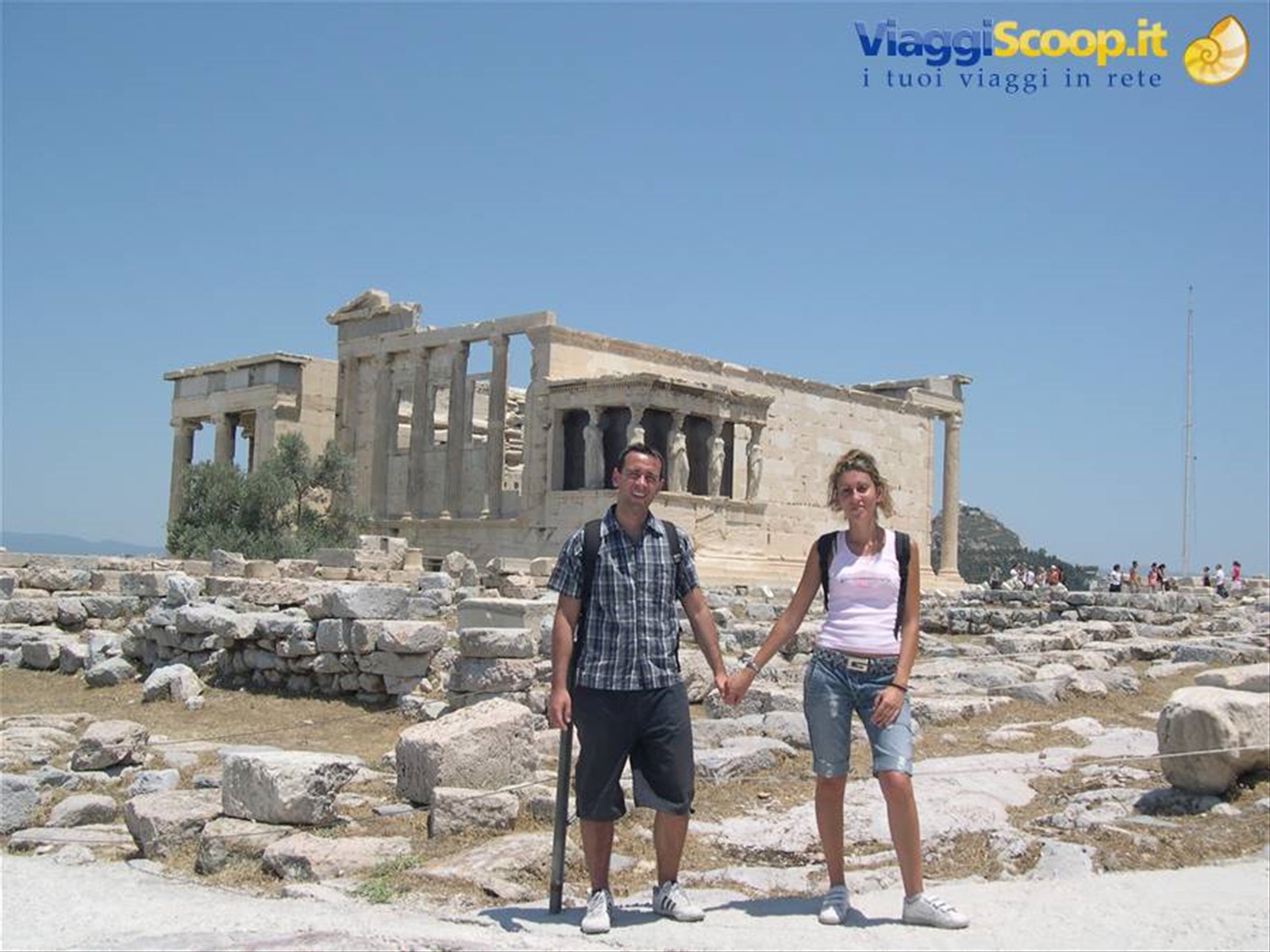 FOTO DI COPPIA SULL' ACROPOLI