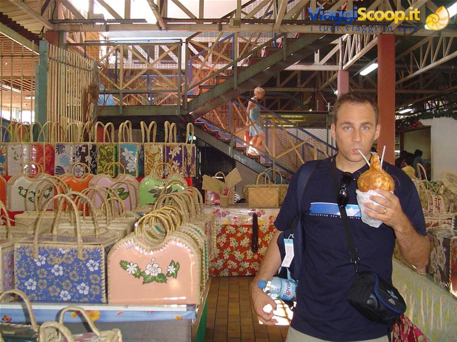 Primo giorno in polinesia-mercato di papeete