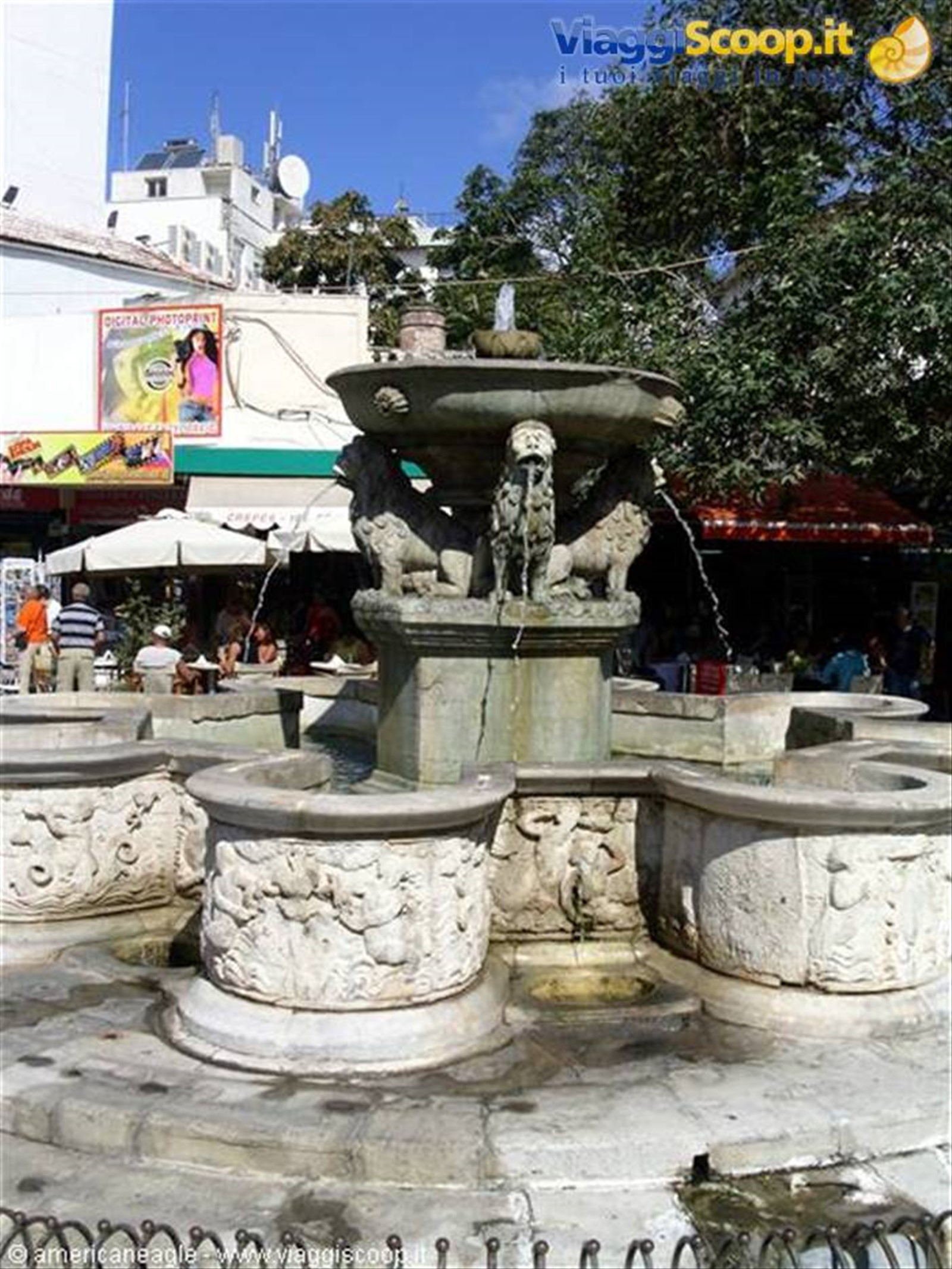 La capitale Herakion - Fontana dei Quattro Leoni (o del Morosini)