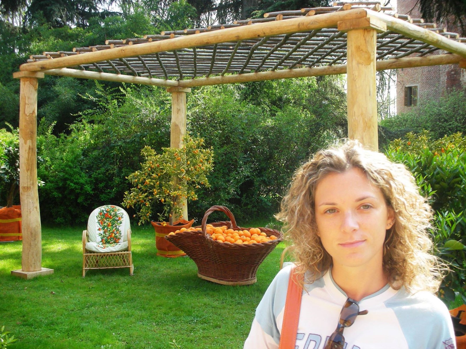 io e il gazebo delle arance
