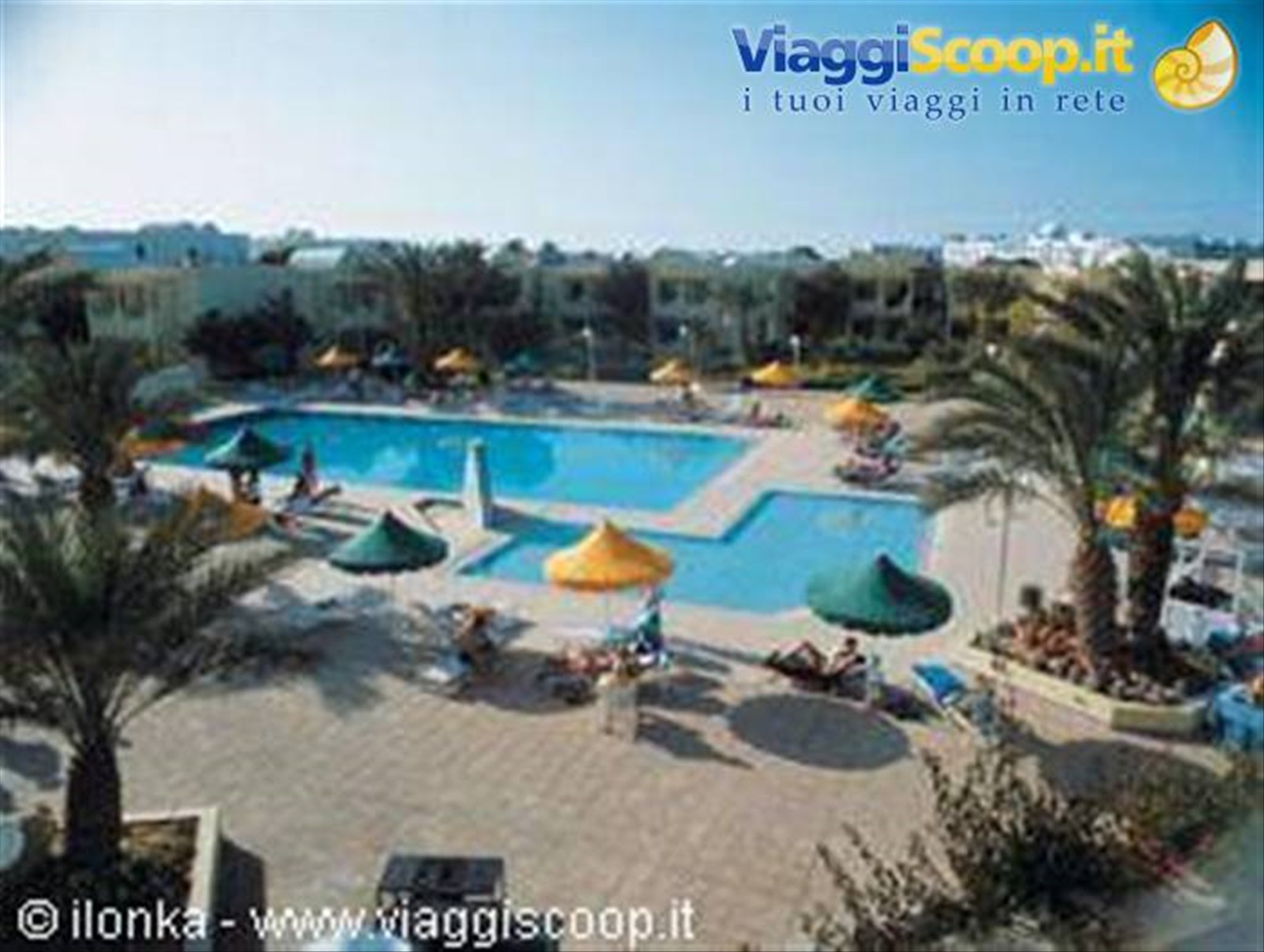 le piscine esterne del villaggio