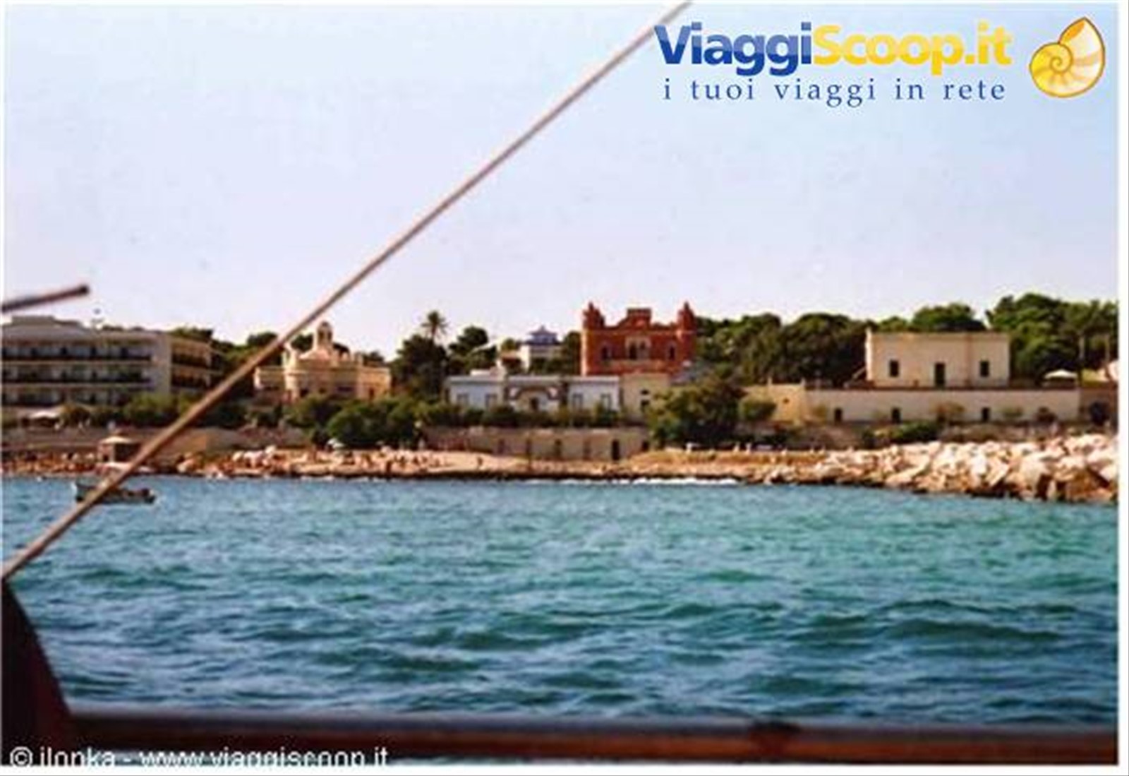 santa maria di leuca dal mare....