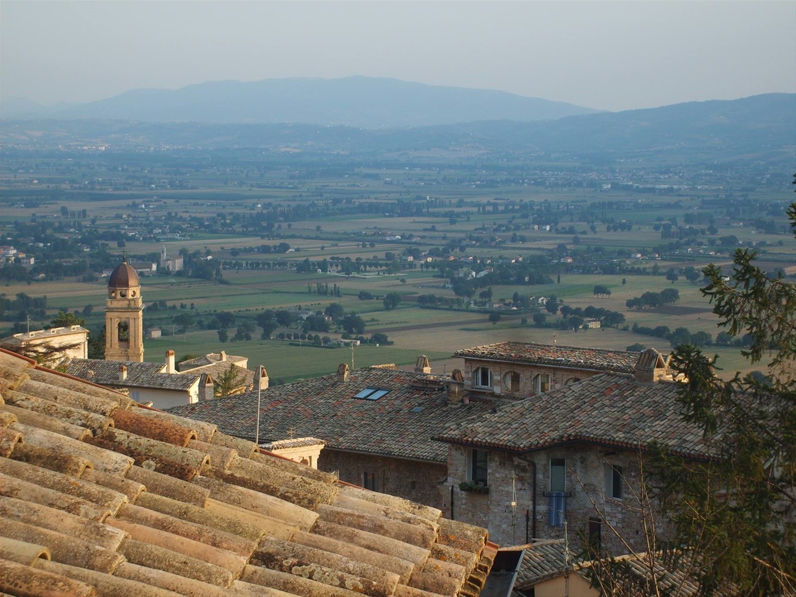 la magnifica vista dalla nostra stanza