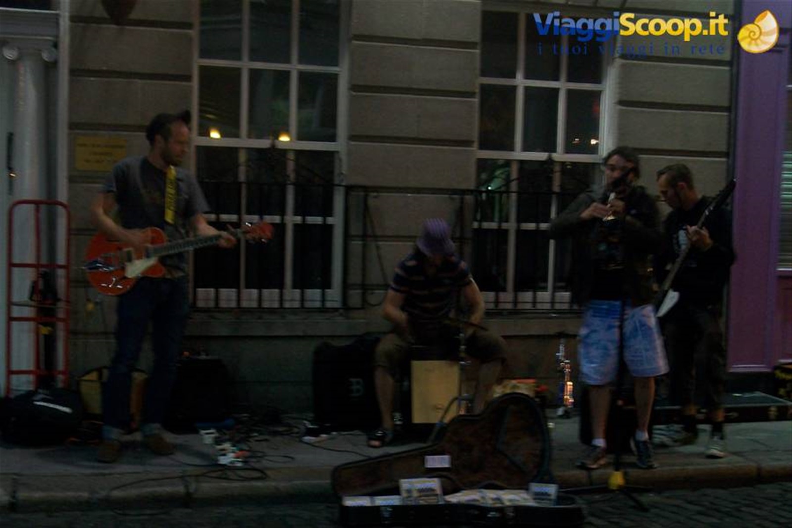 Musicia a Temple Bar: i Mutefish
