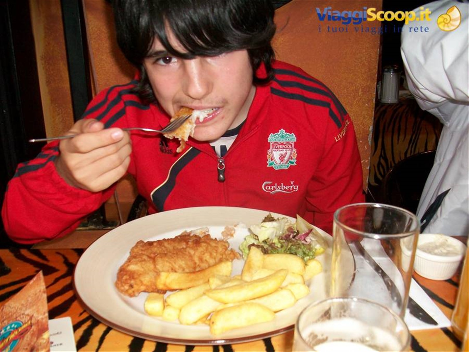 Guinness and fish and chips