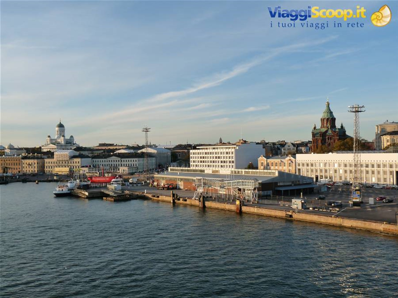 Helsinky dalla nave Viking-Line