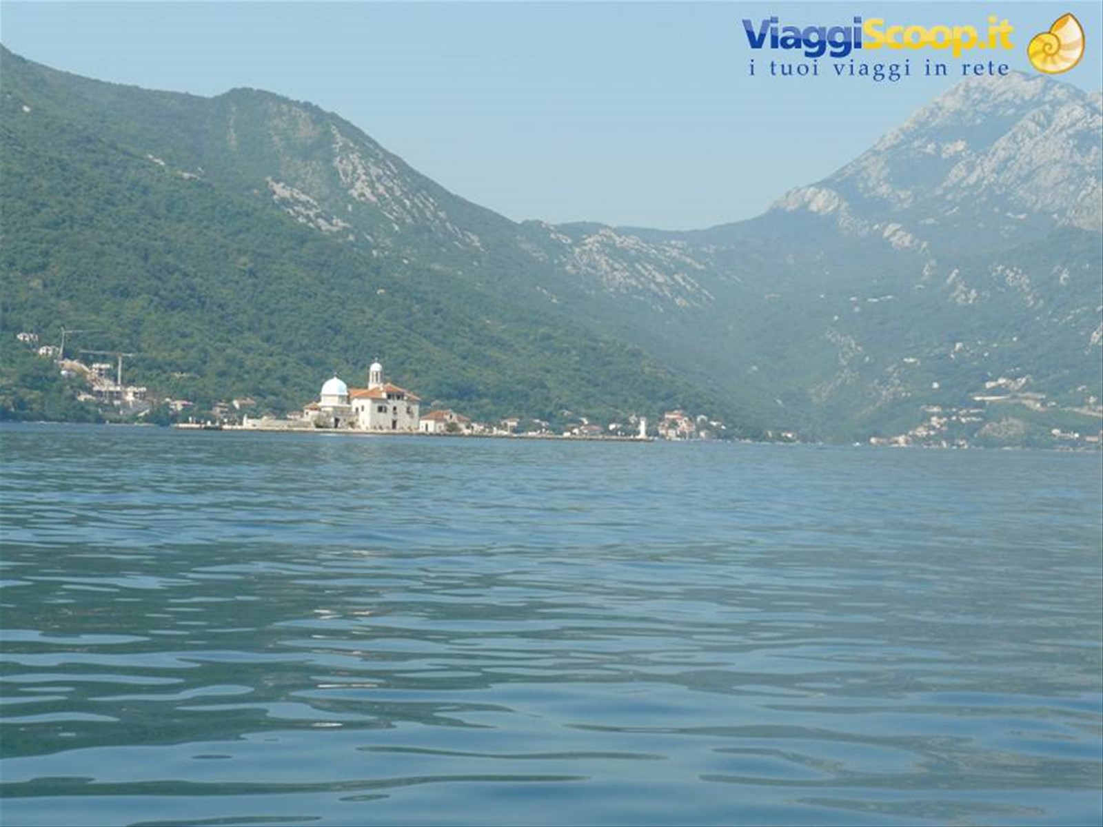 Bocche di Cattaro con l'Isola dello Scarpello
