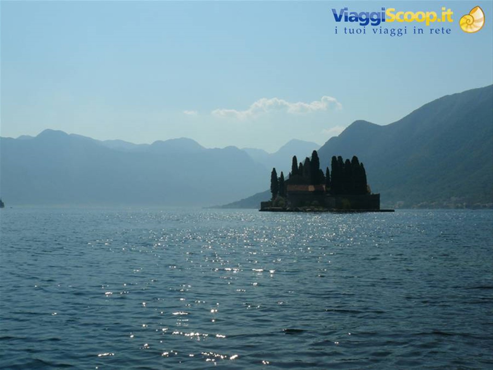 Bocche di Cattaro con l'Isola di San Giorgio