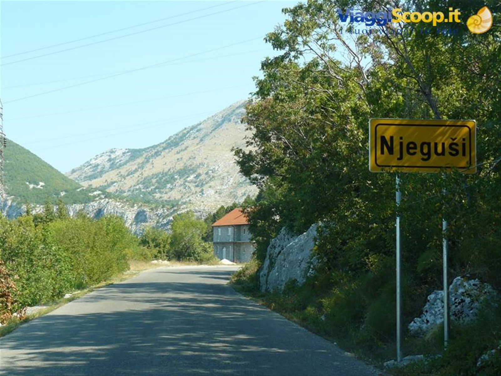 Arrivo a Njegusi