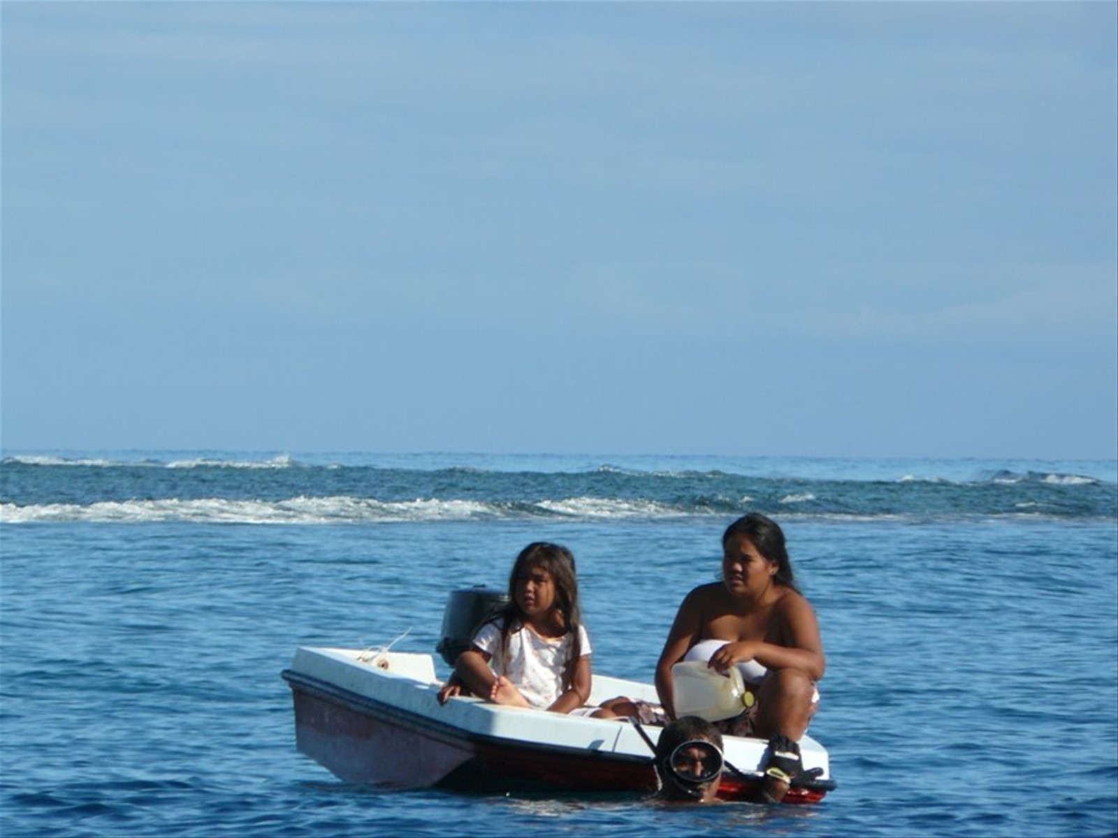 Famiglia a pesca