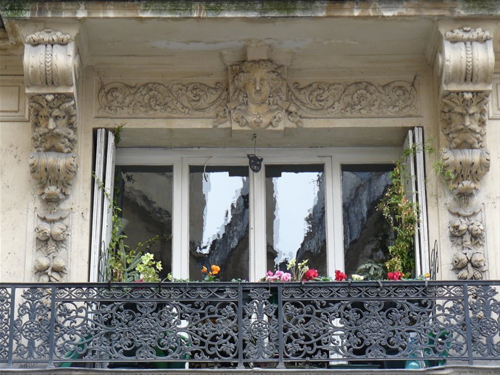 Balcone fiorito
