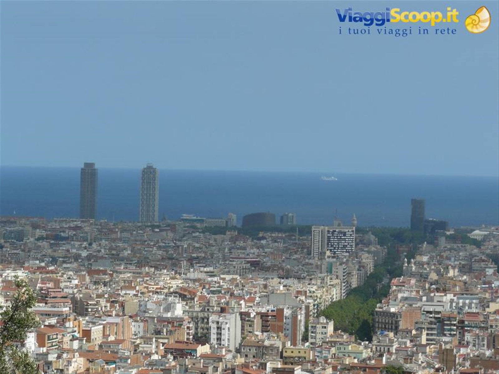 Barcellona - Panorama da Park Guell