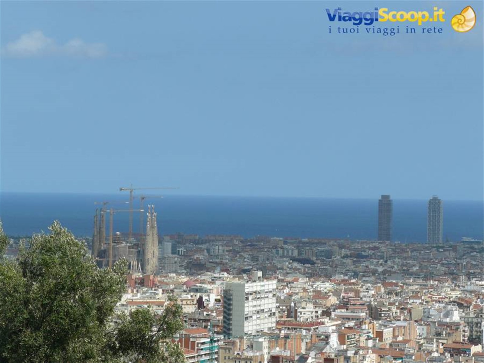 Barcellona - Panorama da Park Guell