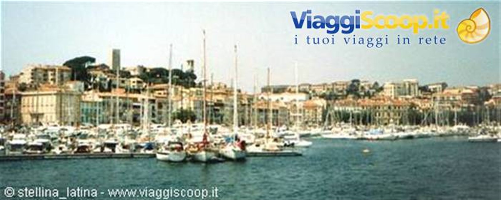 Cannes vista dalla barca