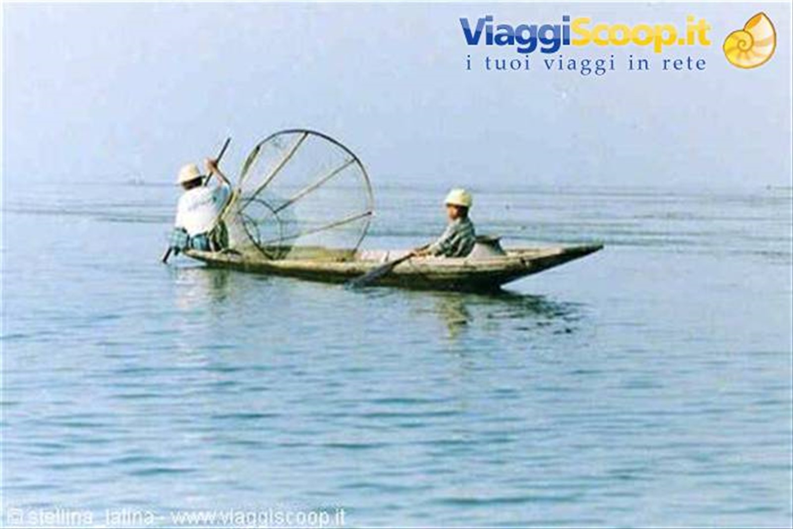 Lago Inle: pescatori
