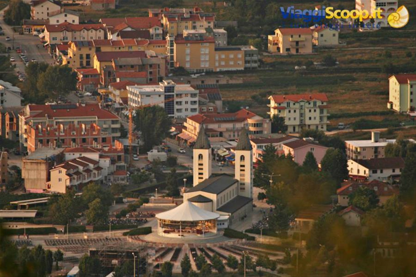 Medjugorie vista dal Krizevac