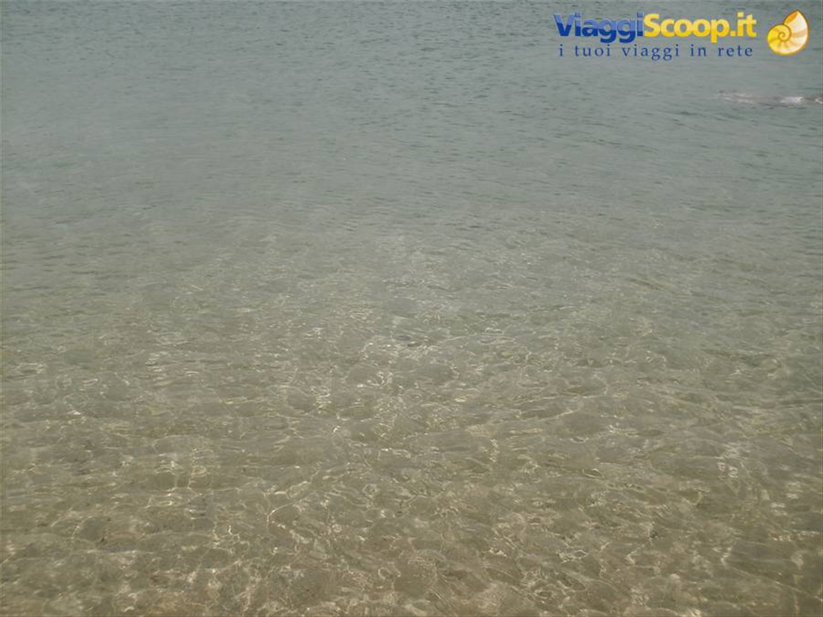Il mare a Cala Pregonda