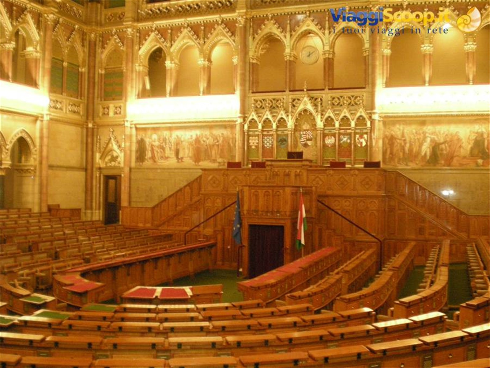 La camera del Parlamento