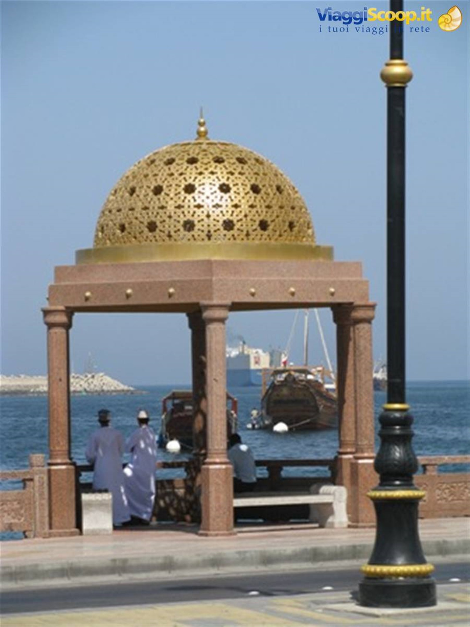 Muttrah, gazebo sulla corniche