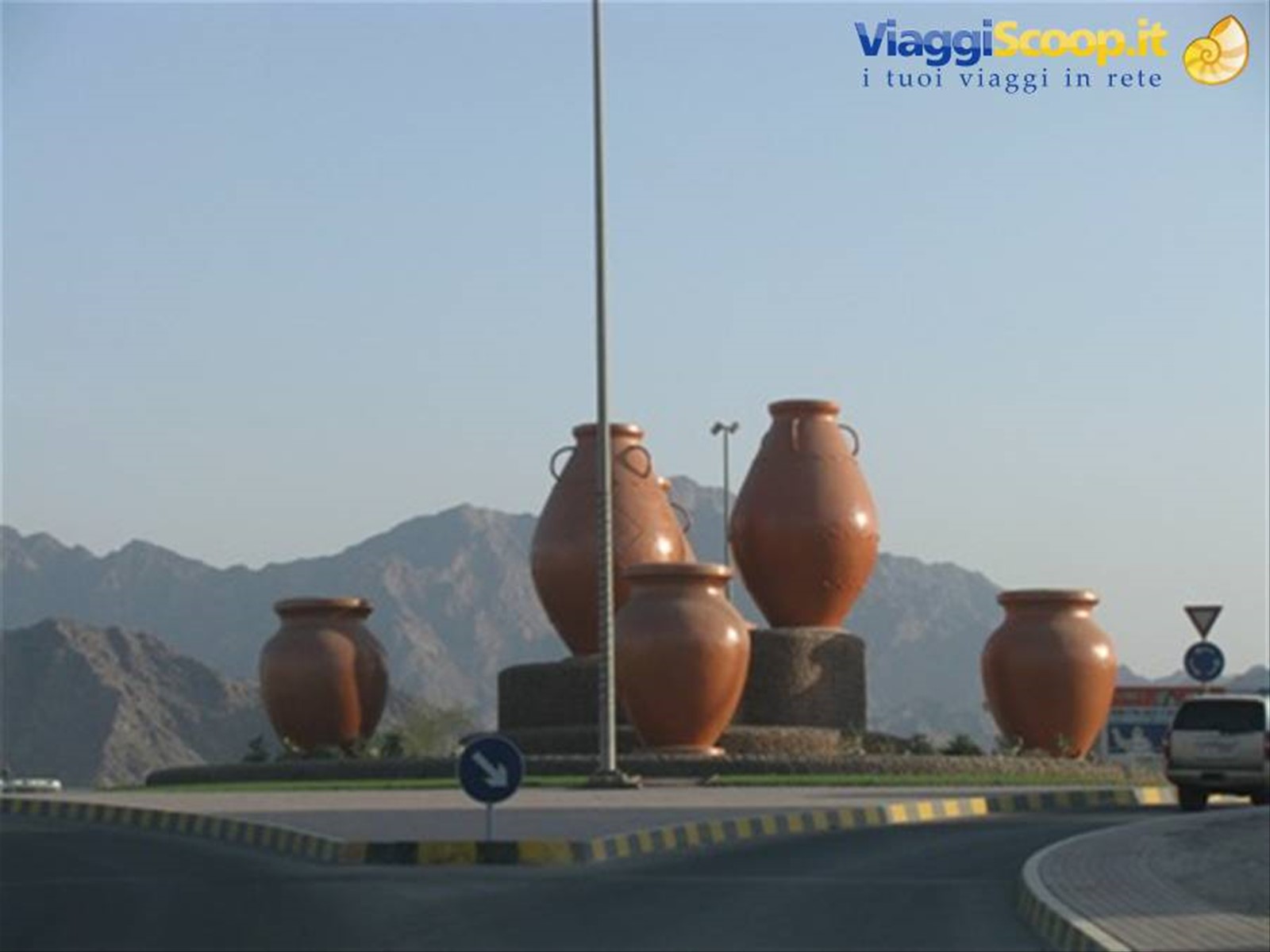 Dibba - Fujairah, le rotonde