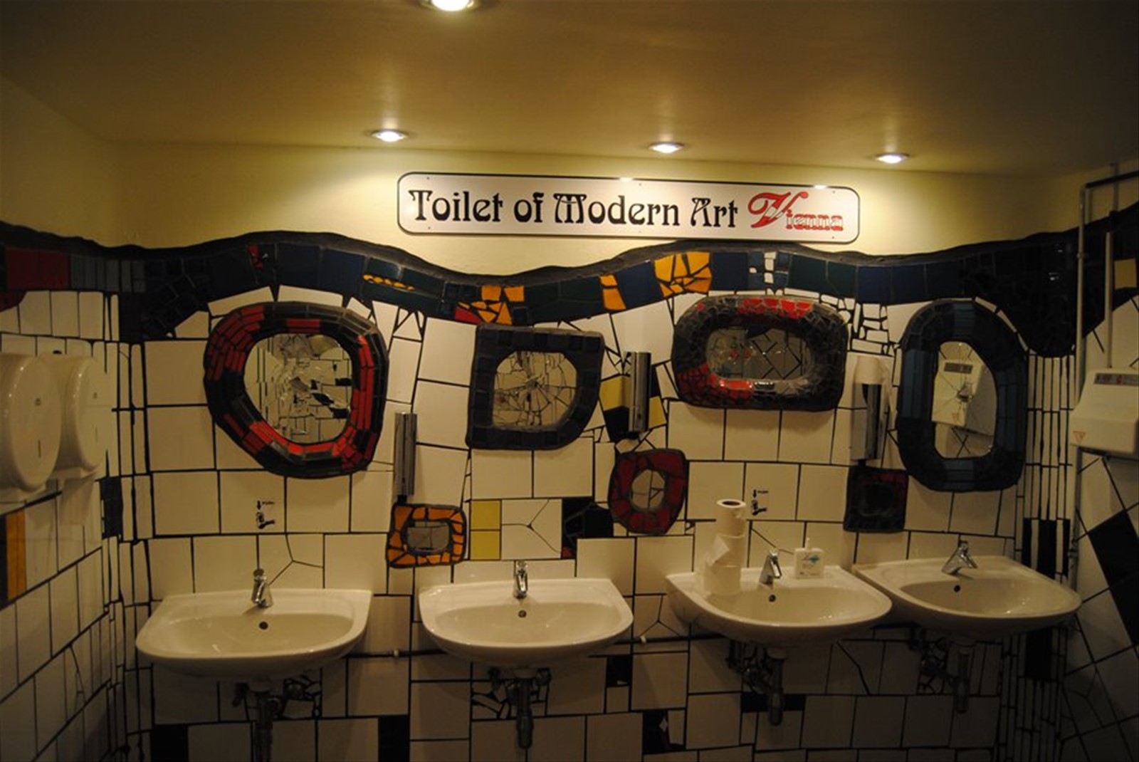 Un bagno artistico