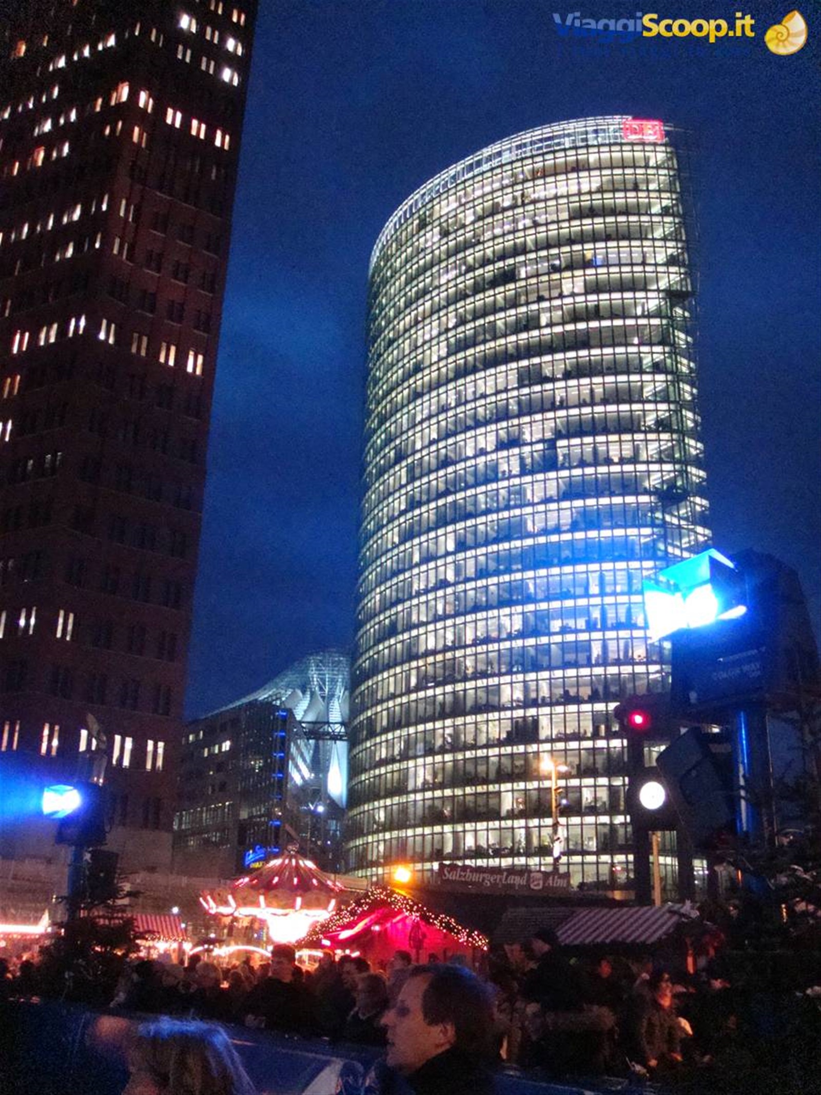 La futuristica Potsdamer Platz