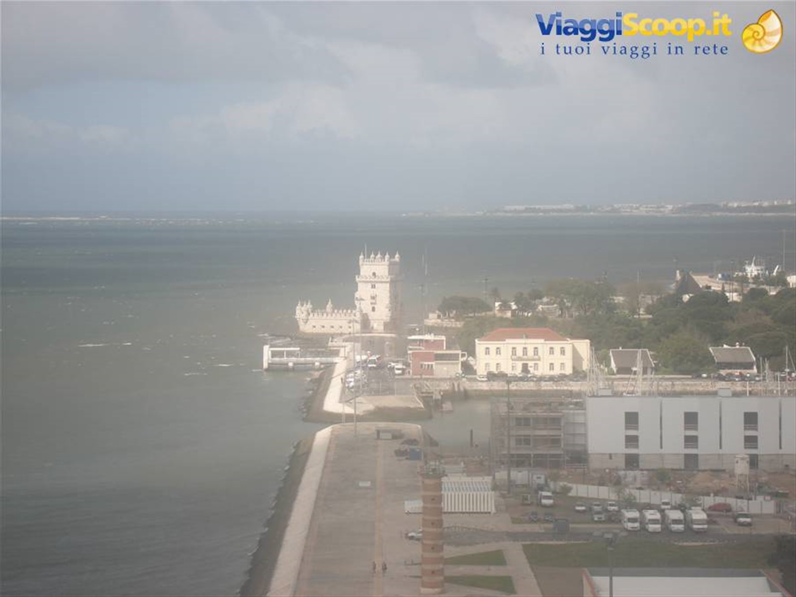 La torre di Belem dalla torre