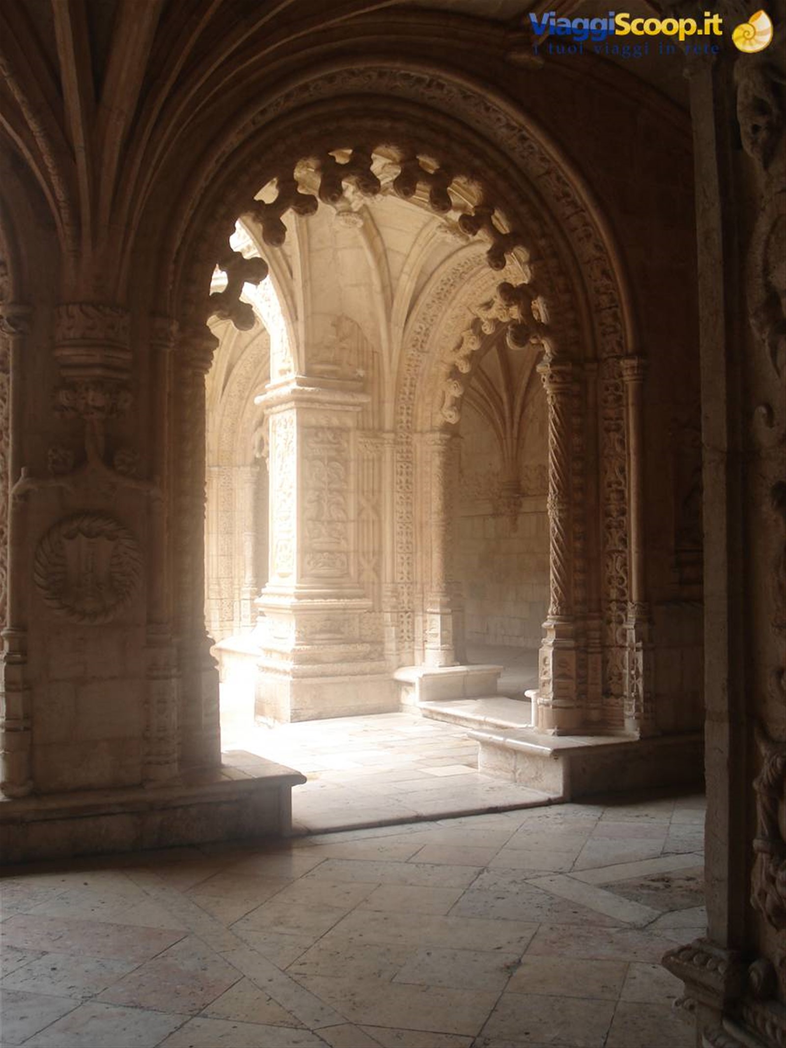 Il chiostro del monastero